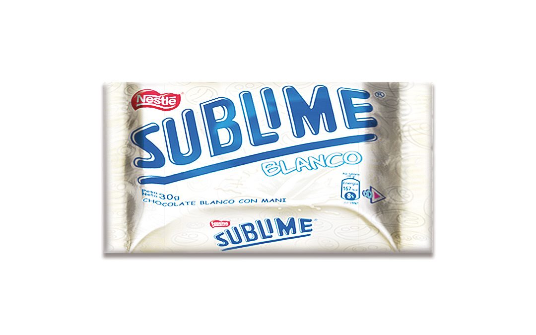 Chocolate Sublime Blanco